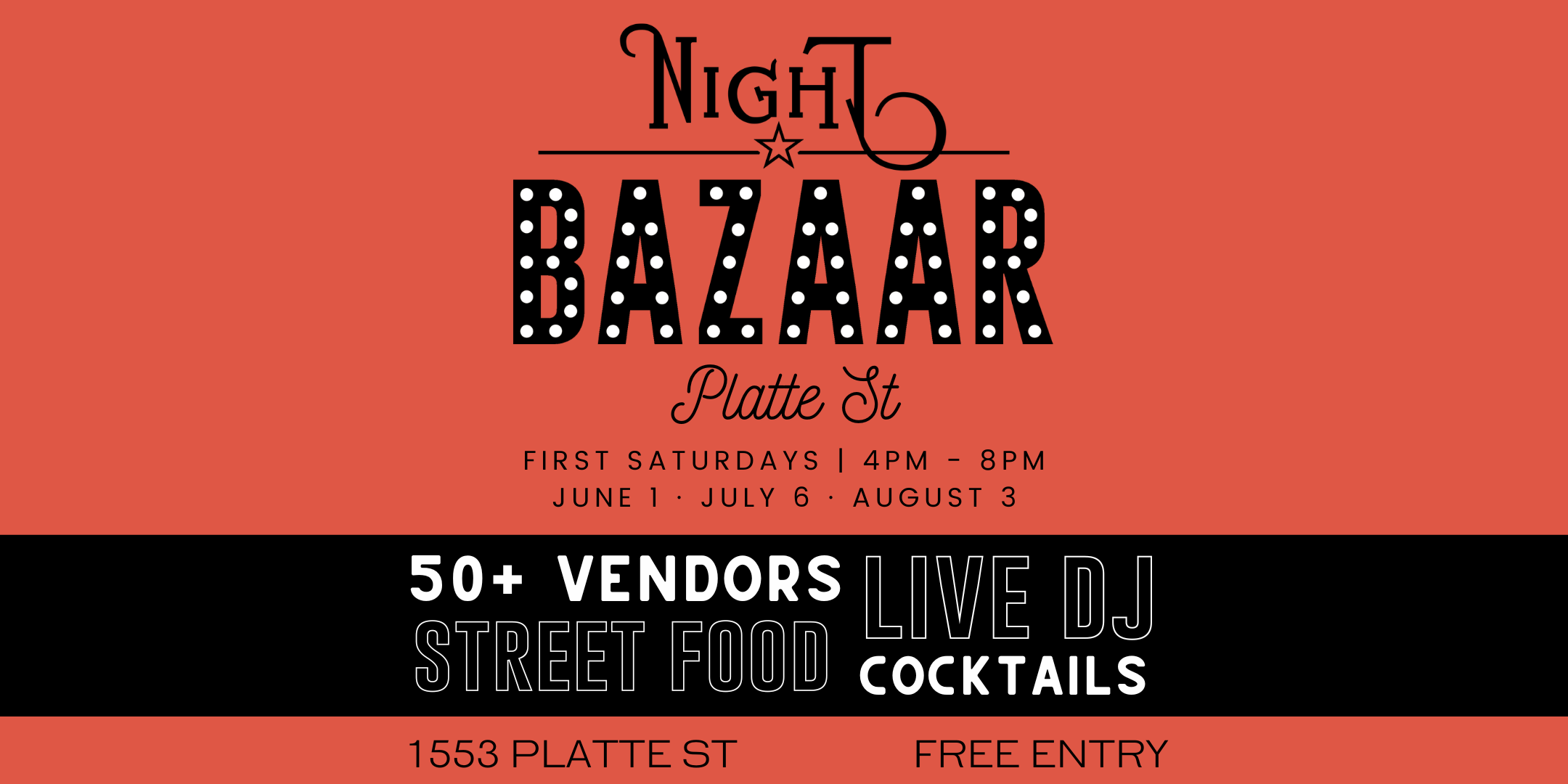 Get all the details for Denver's Saturday Night BAZAAR, ensuring you don't miss out on the fun.