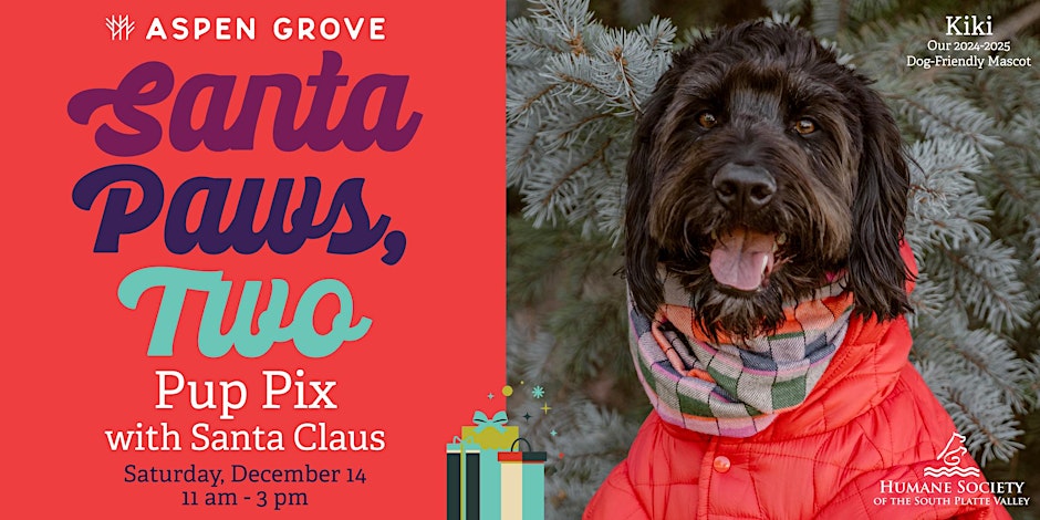 Santa Paws: Bring Your Dog for a Festive Photo-op at Aspen Grove